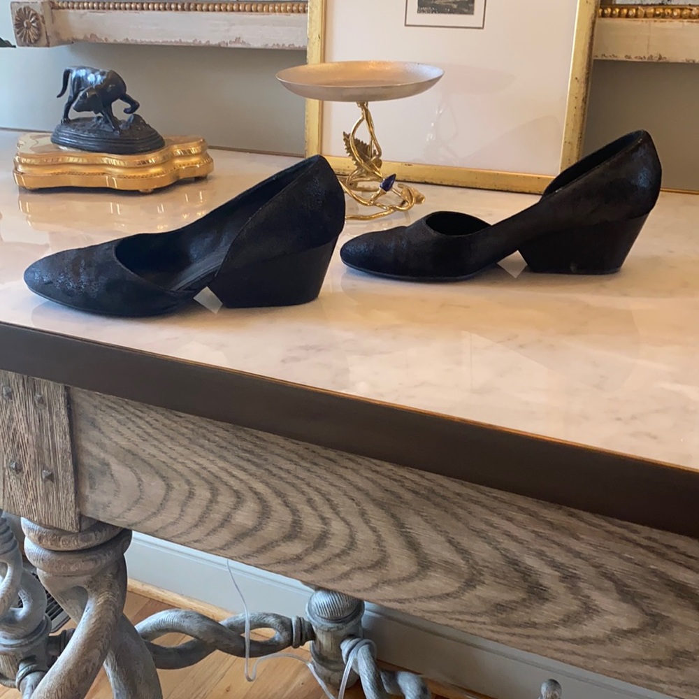 Eileen Fisher wedge 91/2 black